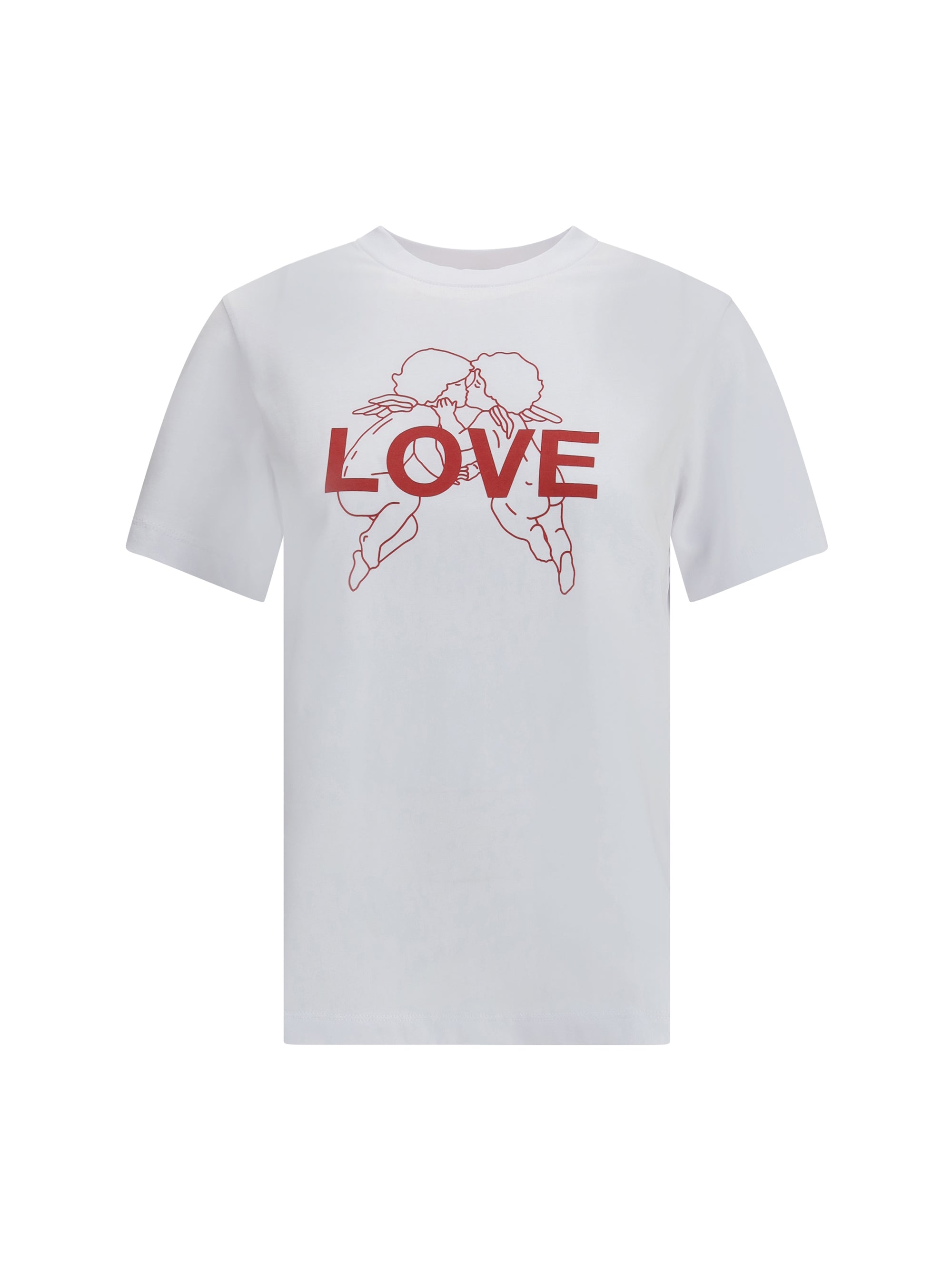 FIORUCCI M  kissing angels love print regular t-shirt