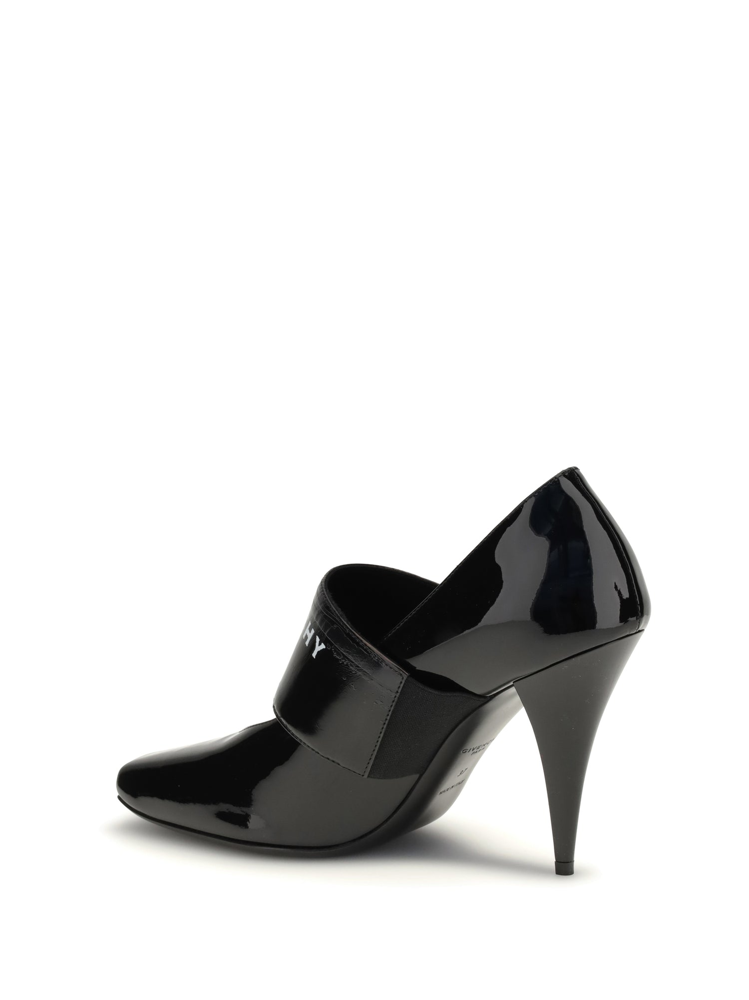 GIVENCHY 36 sliced square logo pumps