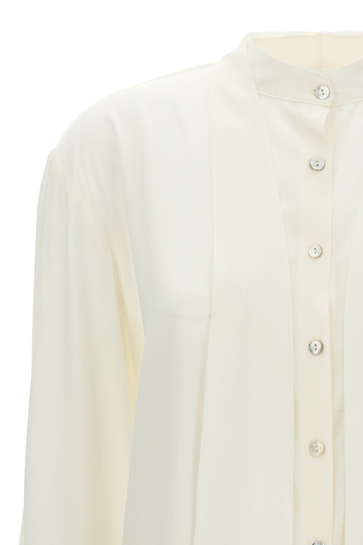 bonton crêpe de chine silk shirt