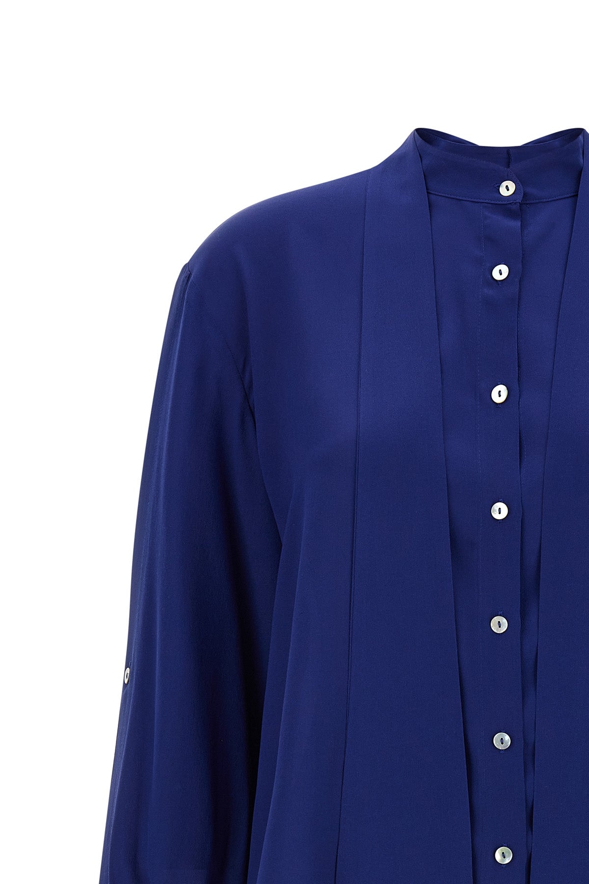 bonton crêpe de chine silk shirt