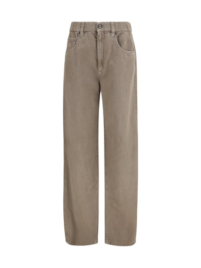 wide-leg jeans