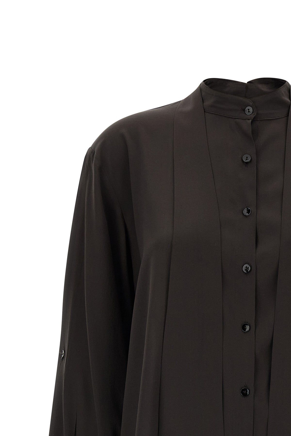 bonton crêpe de chine silk shirt