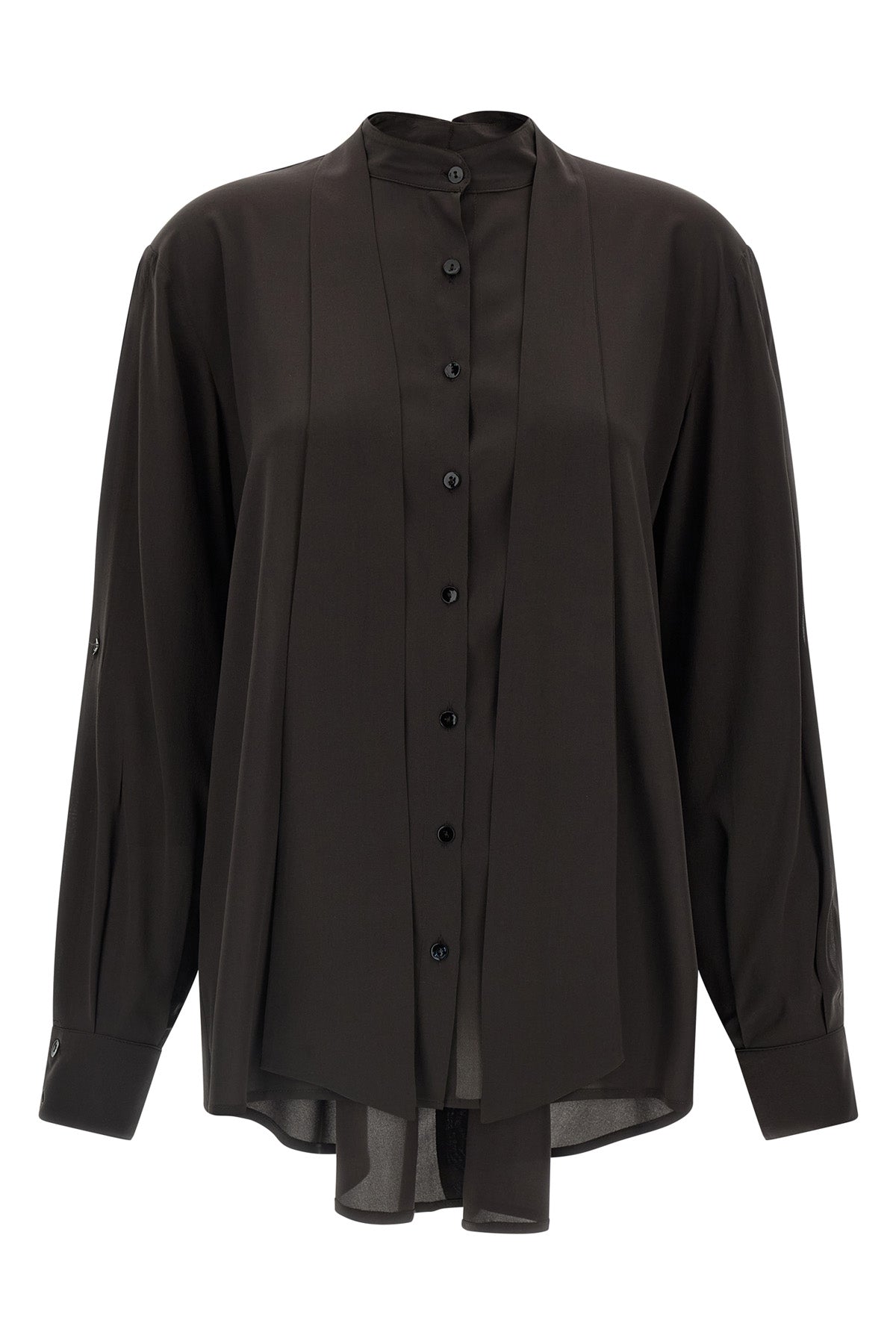 bonton crêpe de chine silk shirt