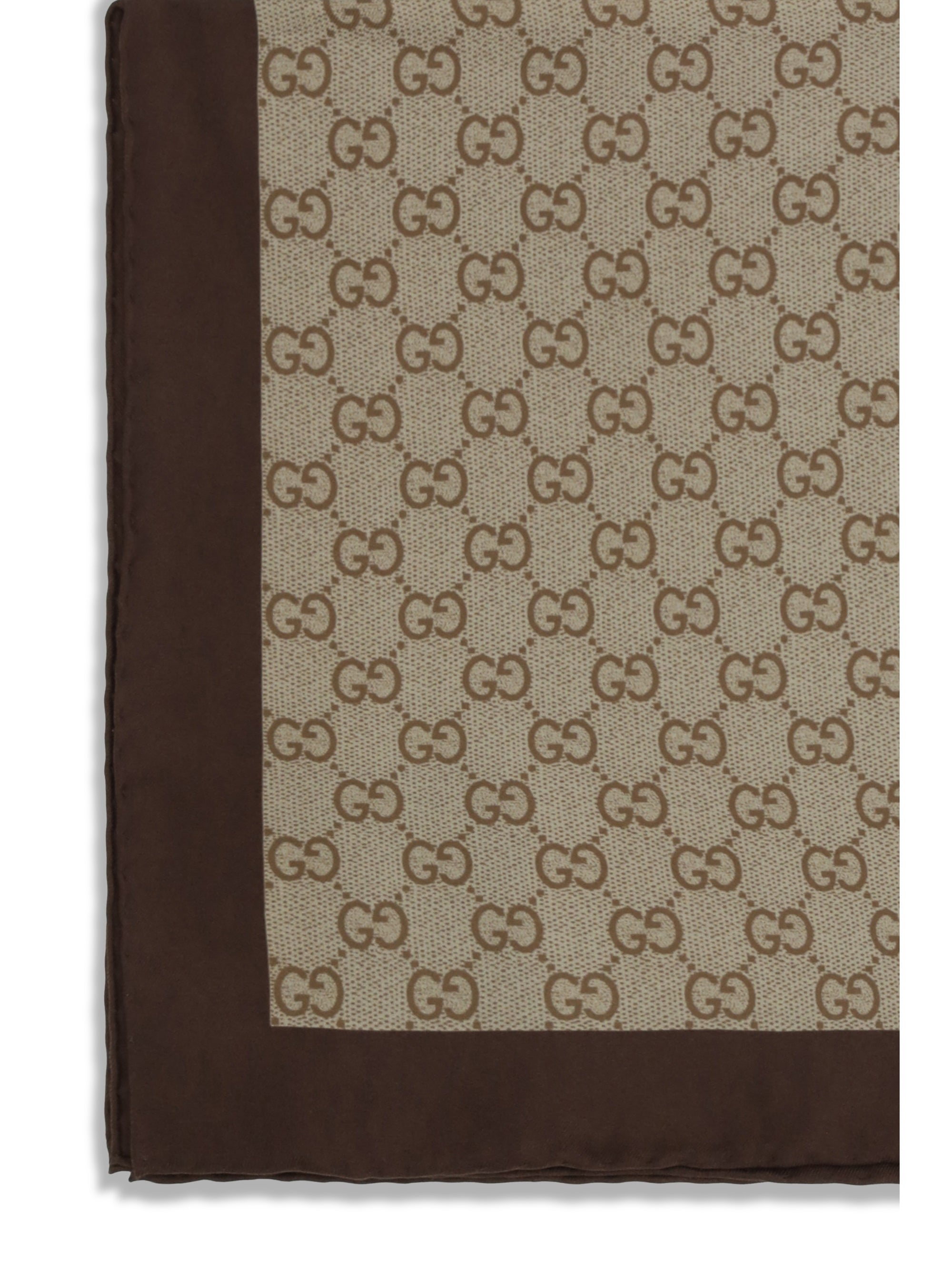 printed silk mini twill scarf