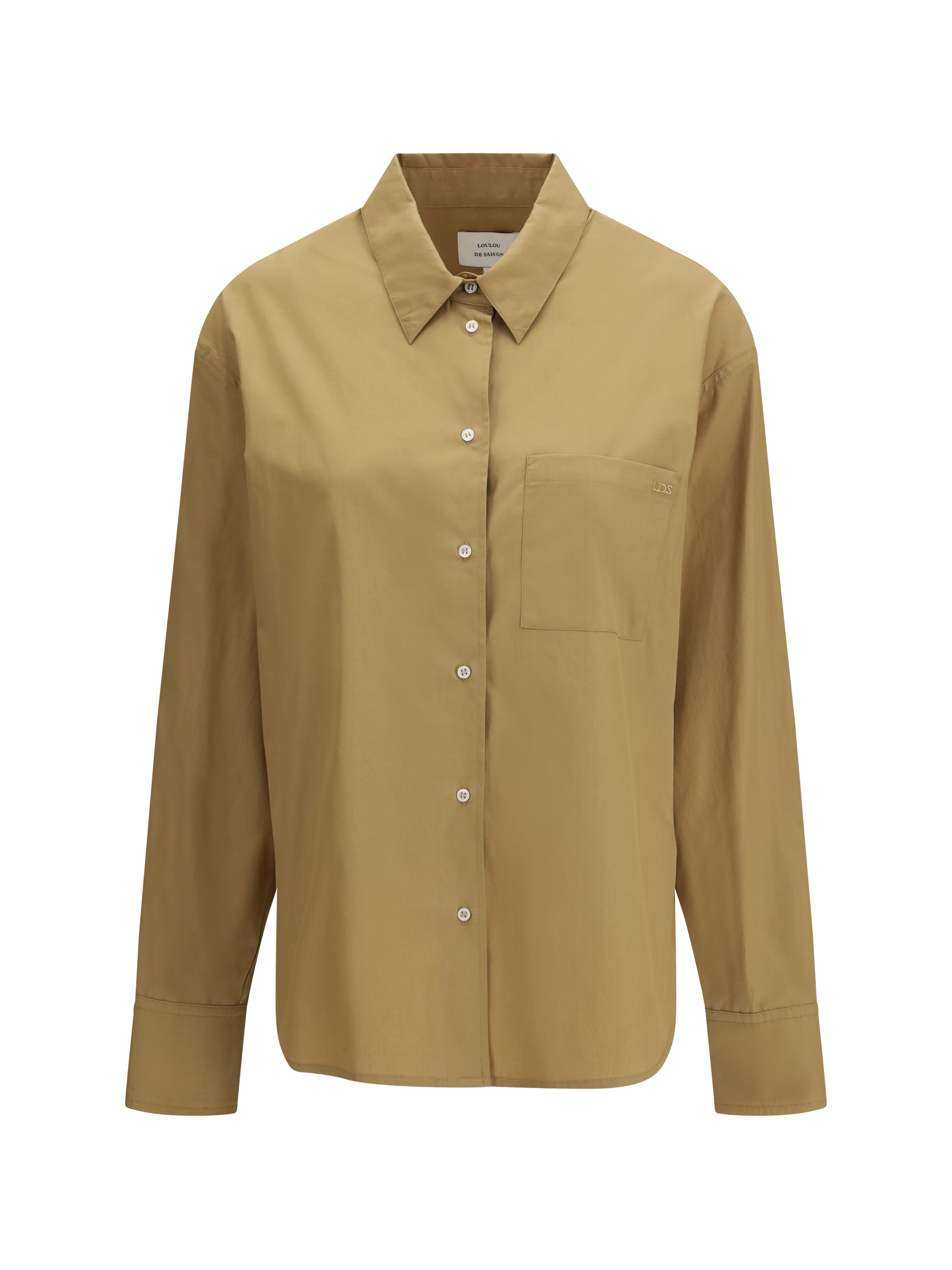 lee shirt in cotton poplin
