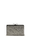 crystal chainmail clutch