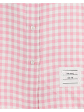 THOM BROWNE 40 checked silk shirt