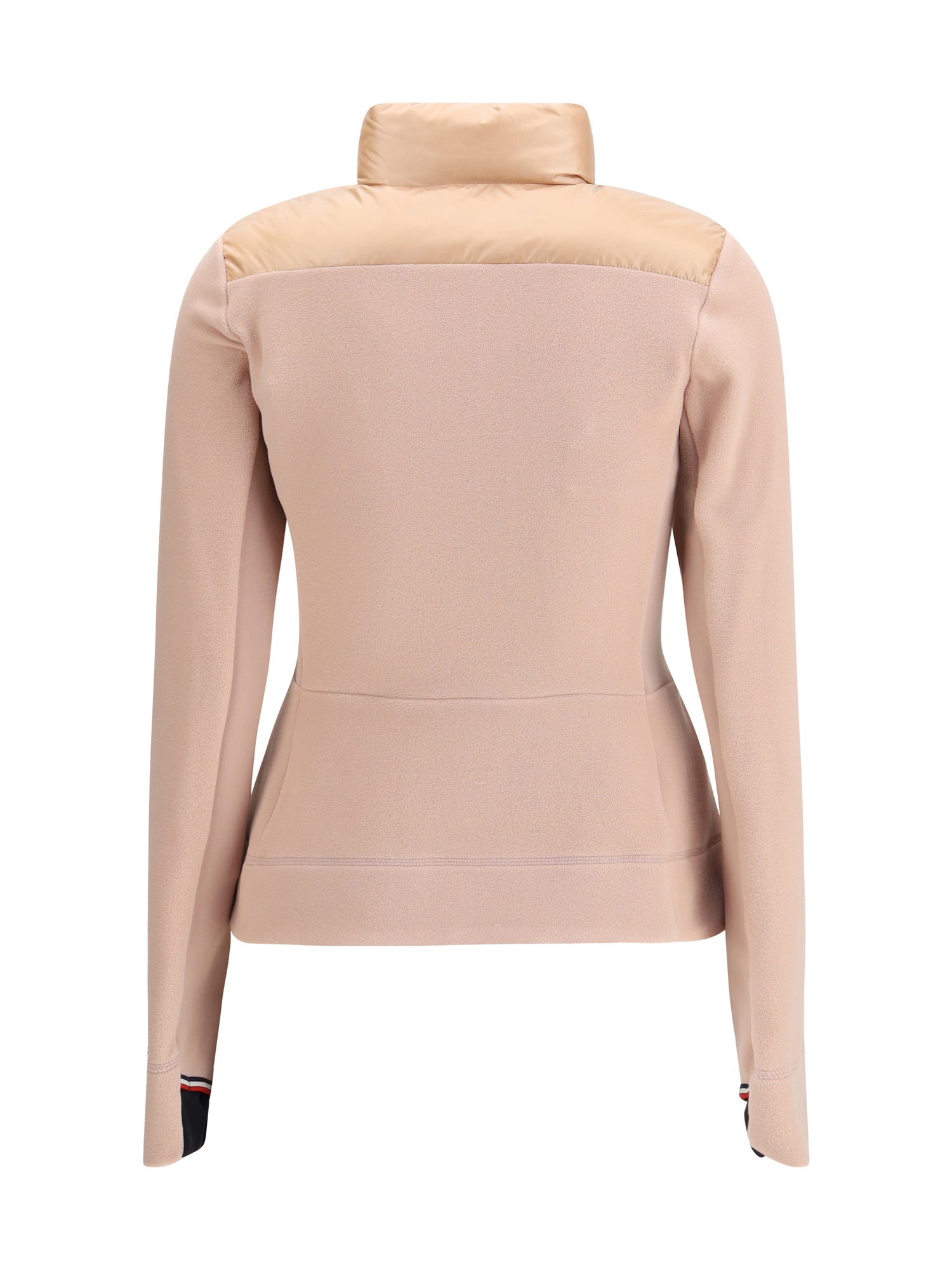 MONCLER GRENOBLE XS padded zip-up sweatshirt