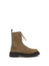 BRUNELLO CUCINELLI 36 suede lace-up ankle boots 