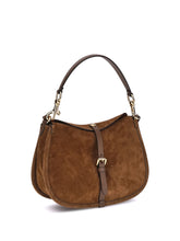 ETRO OS suede pony shoulder bag 