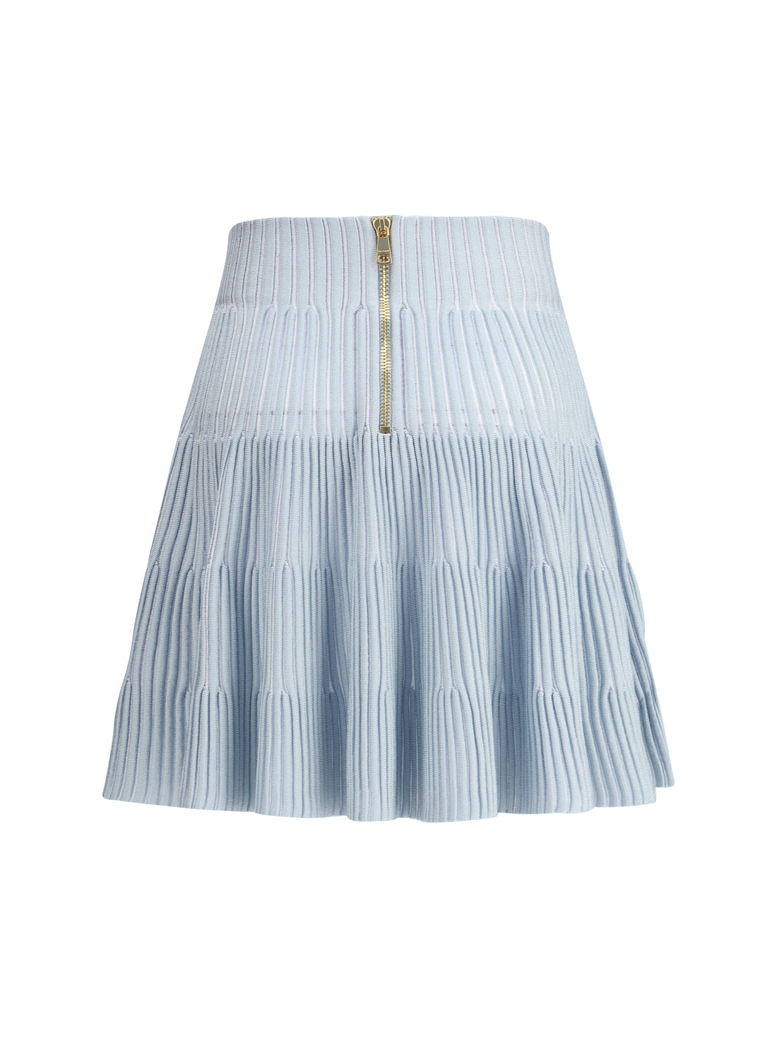 BALMAIN 40 knit miniskirt