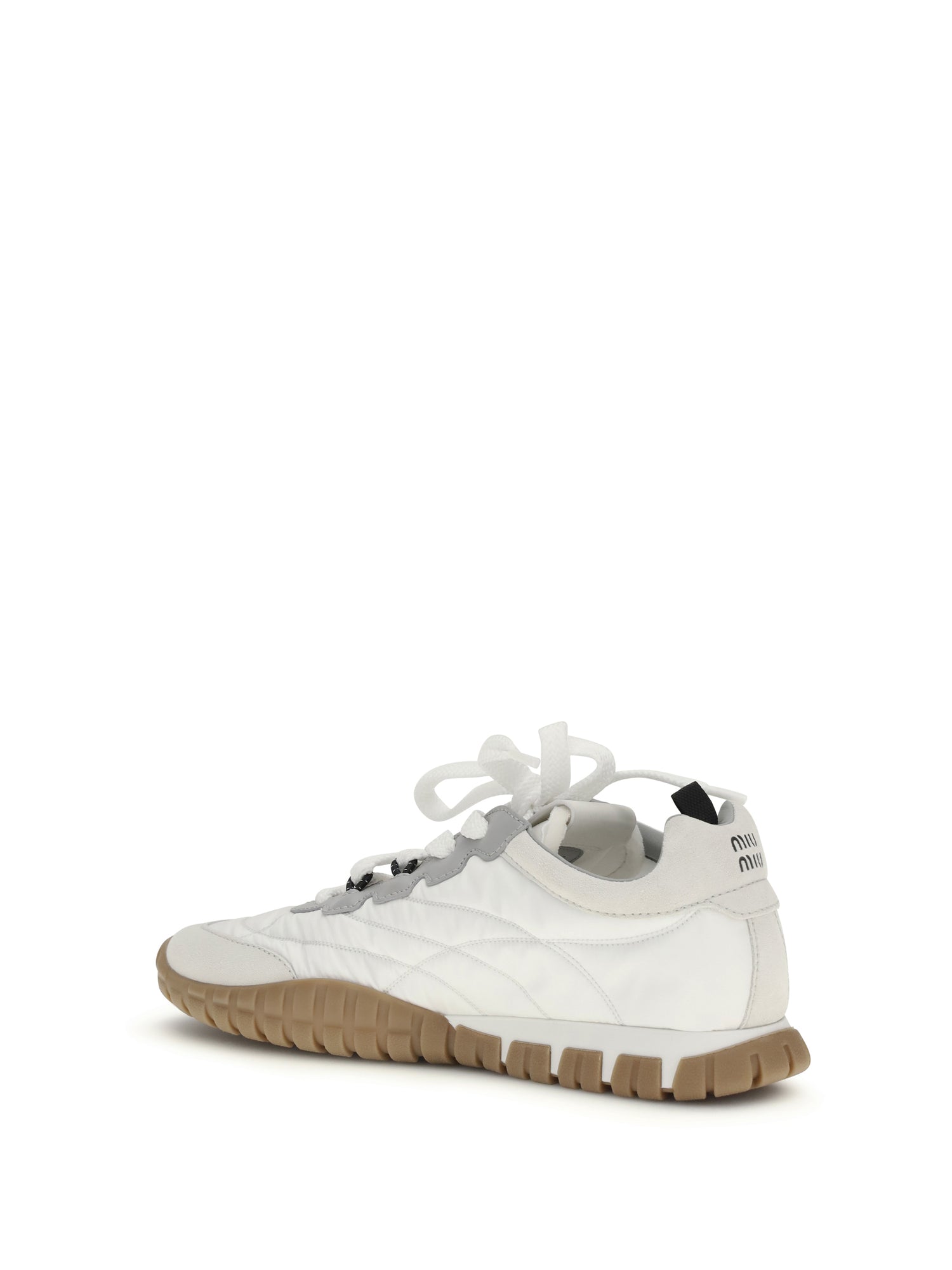 MIU MIU 37 fabric and suede sneakers