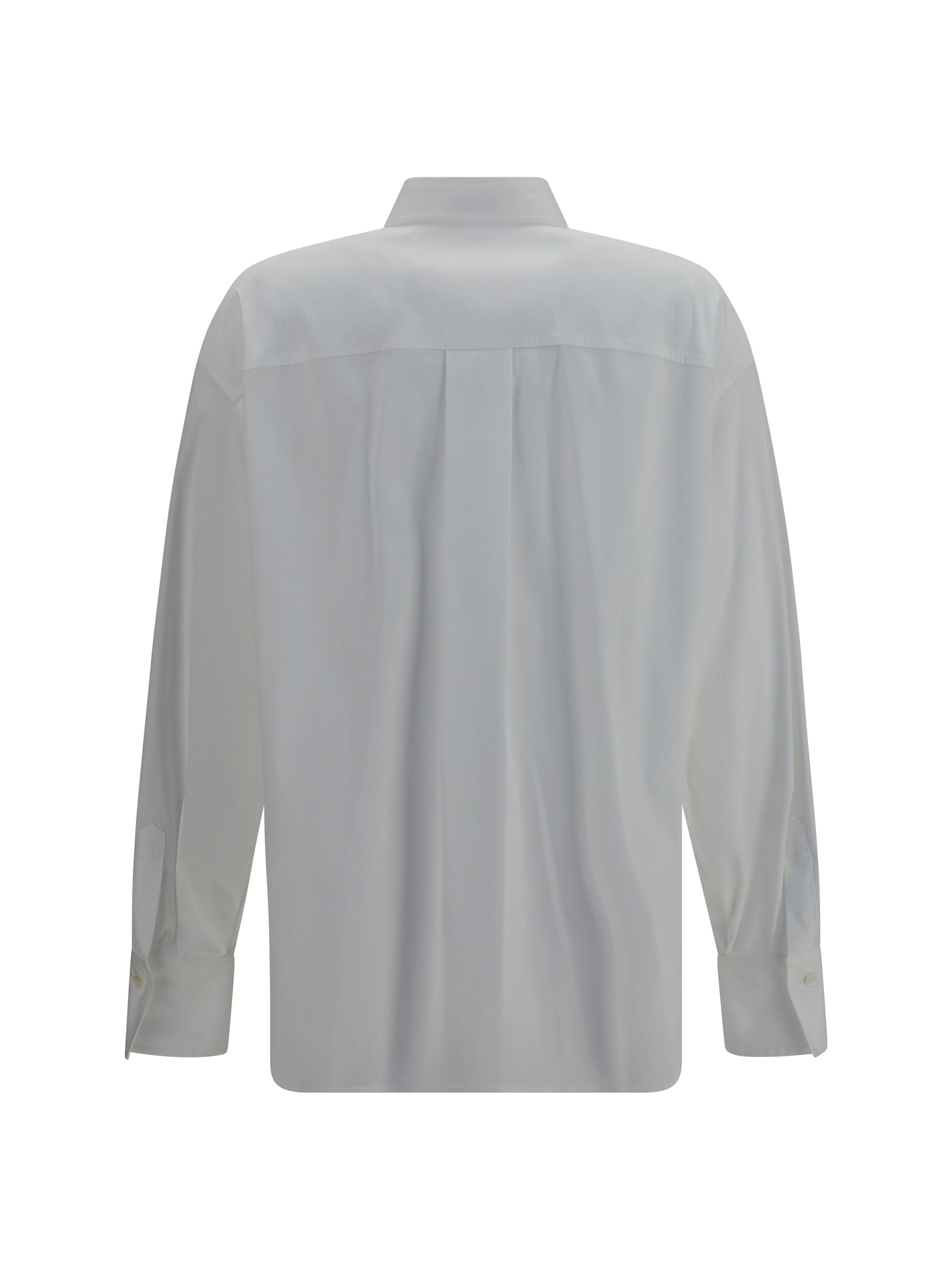 shirt with monili embellishment