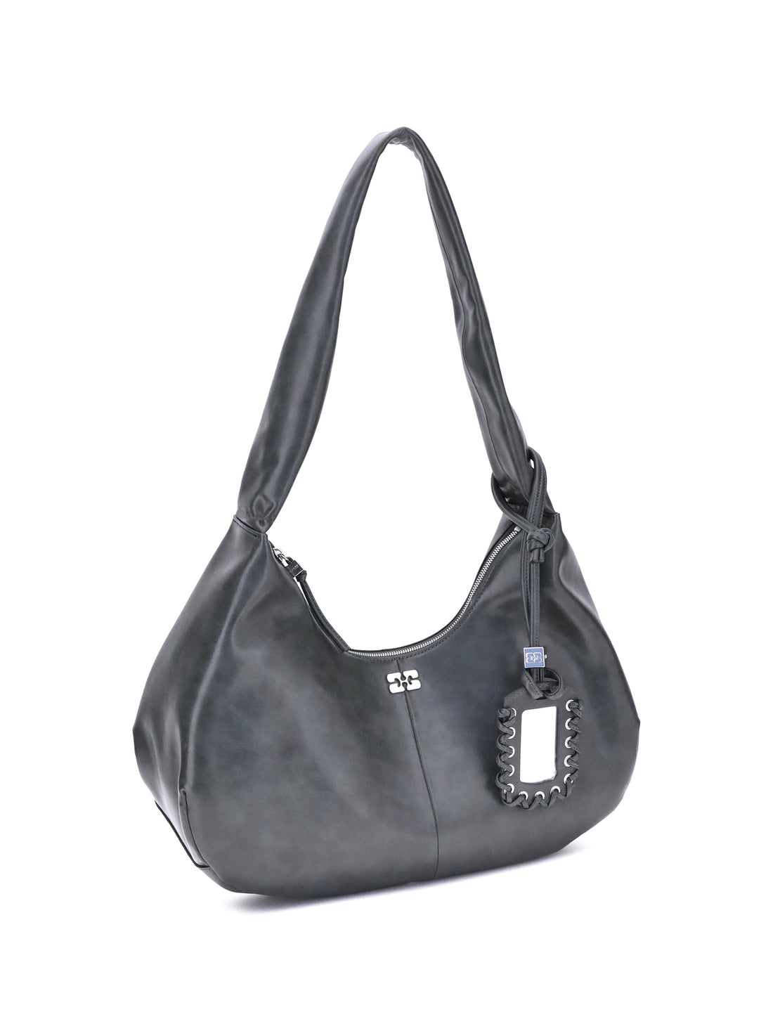 GANNI OS medium hobo shoulder bag