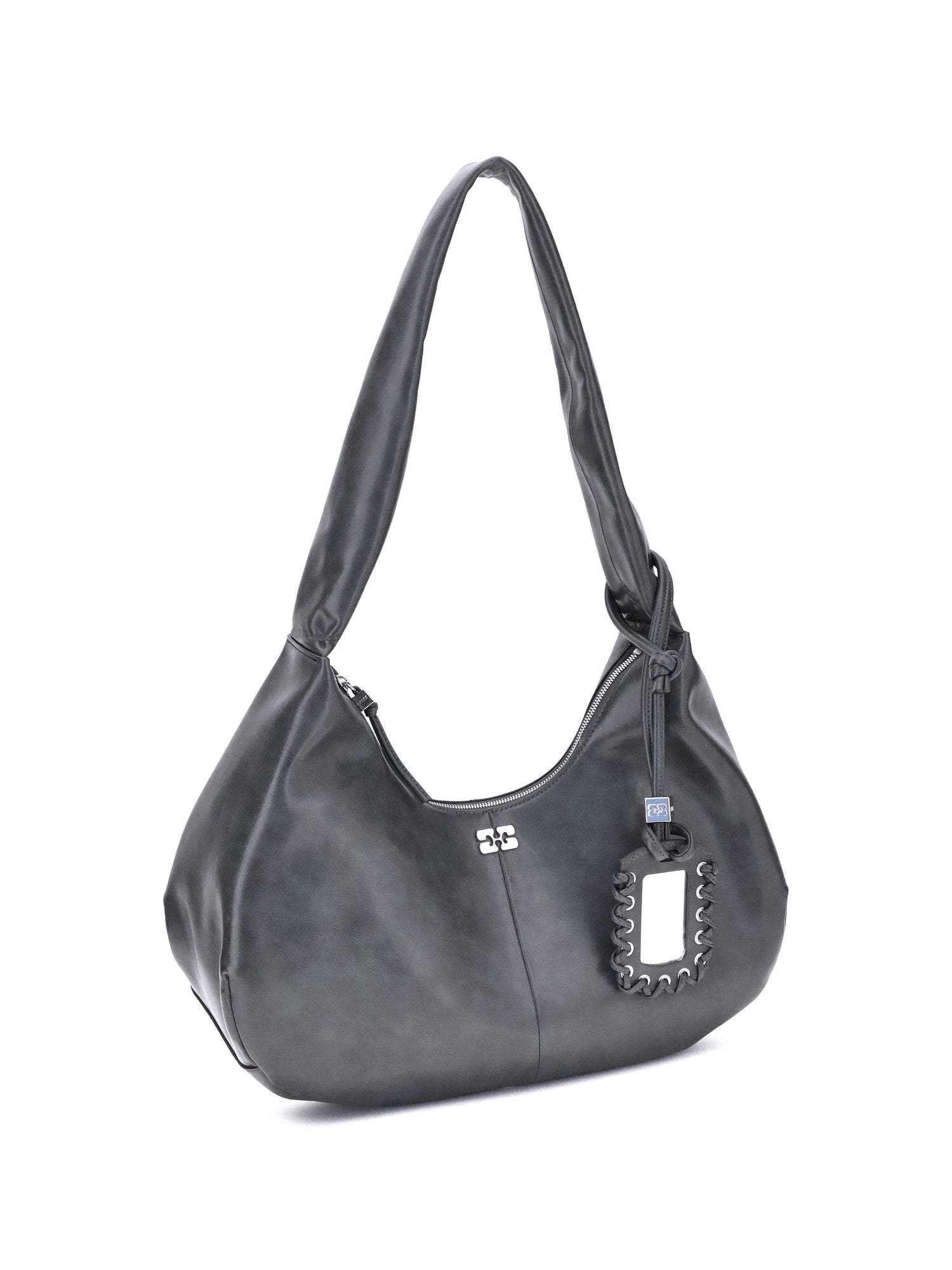 GANNI OS medium hobo shoulder bag