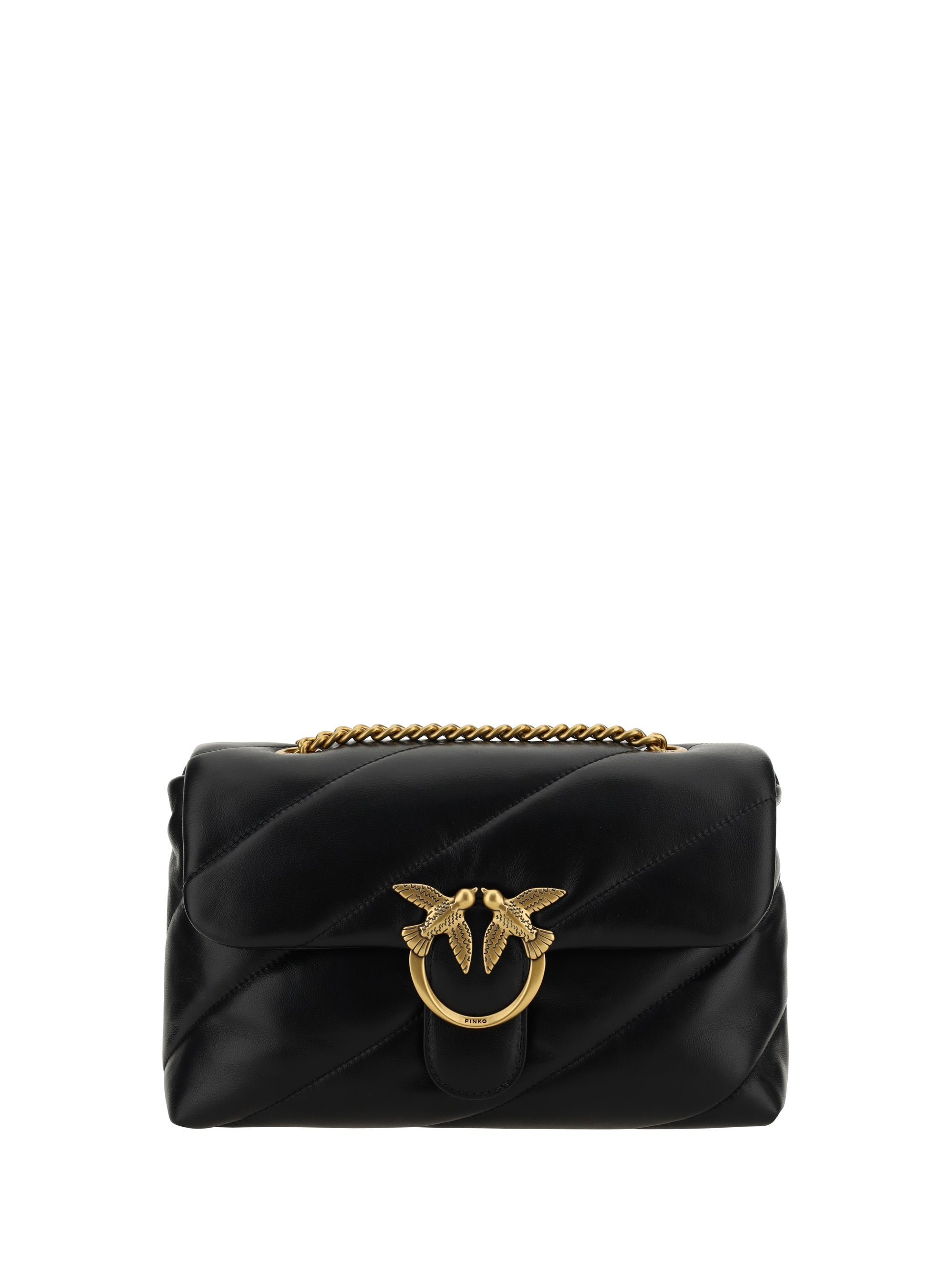 love classic leather shoulder bag