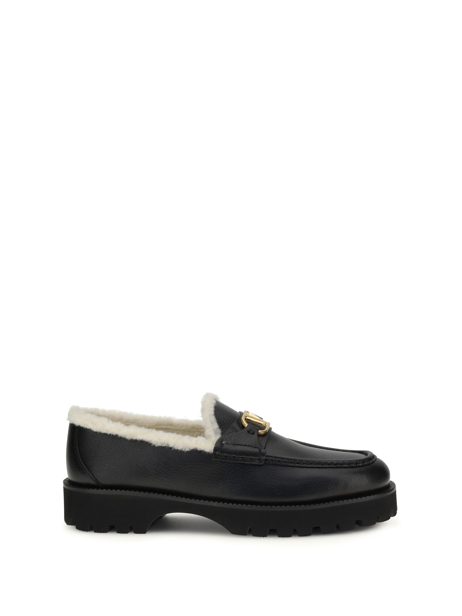 VALENTINO GARAVANI 42  vlogo fur loafers