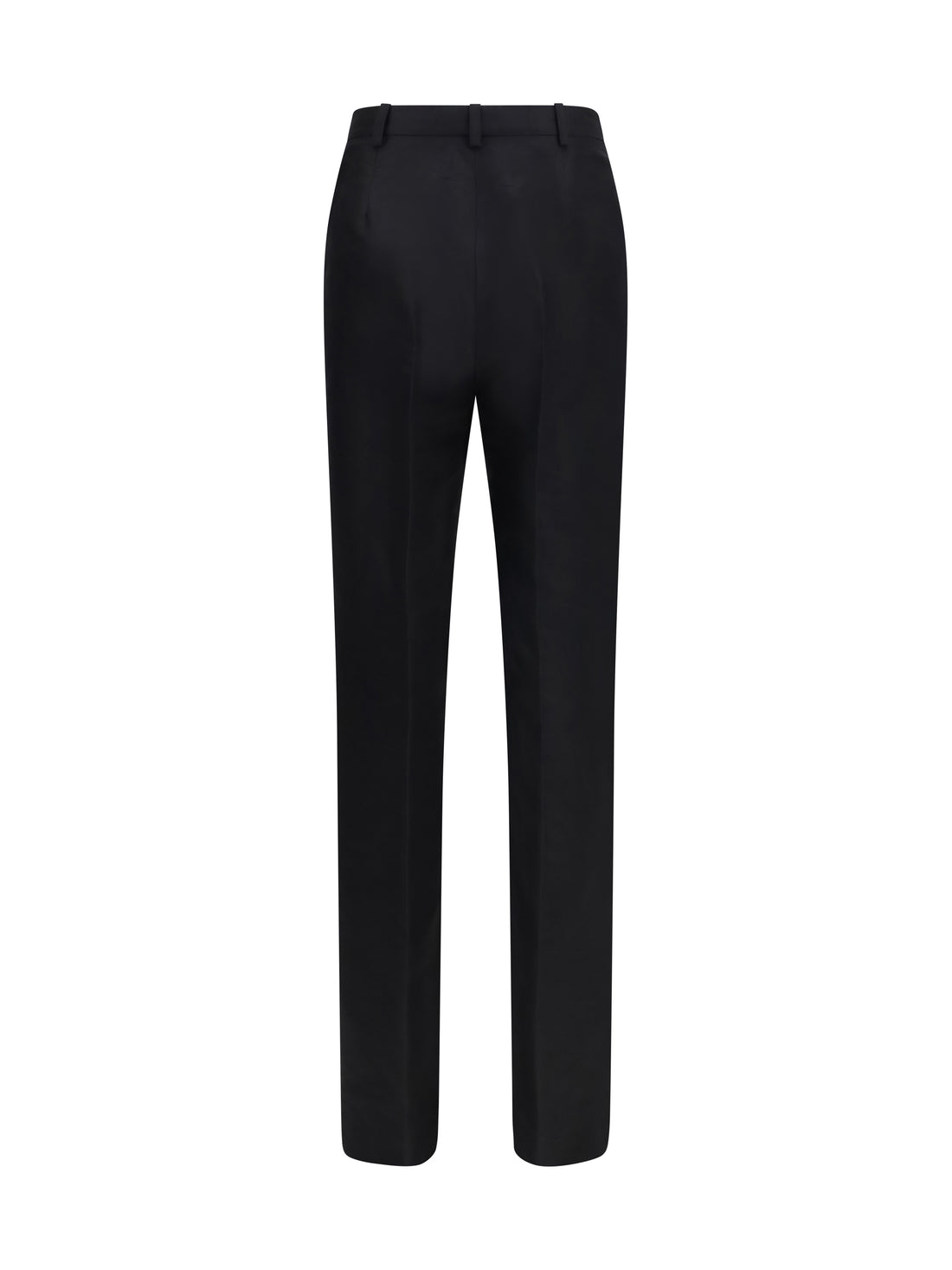 GUCCI 38 silk faille pants