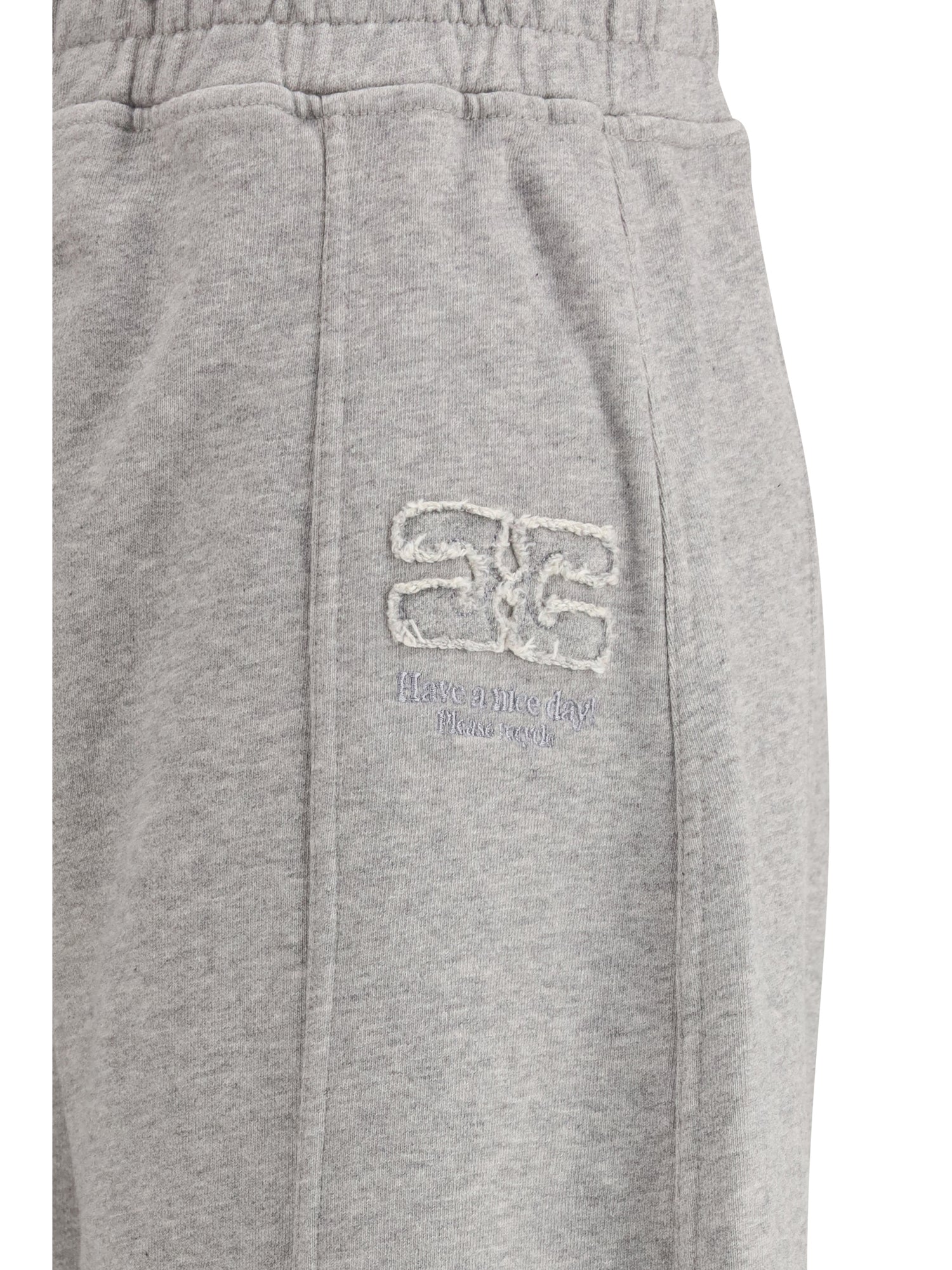 GANNI M embroidered pants