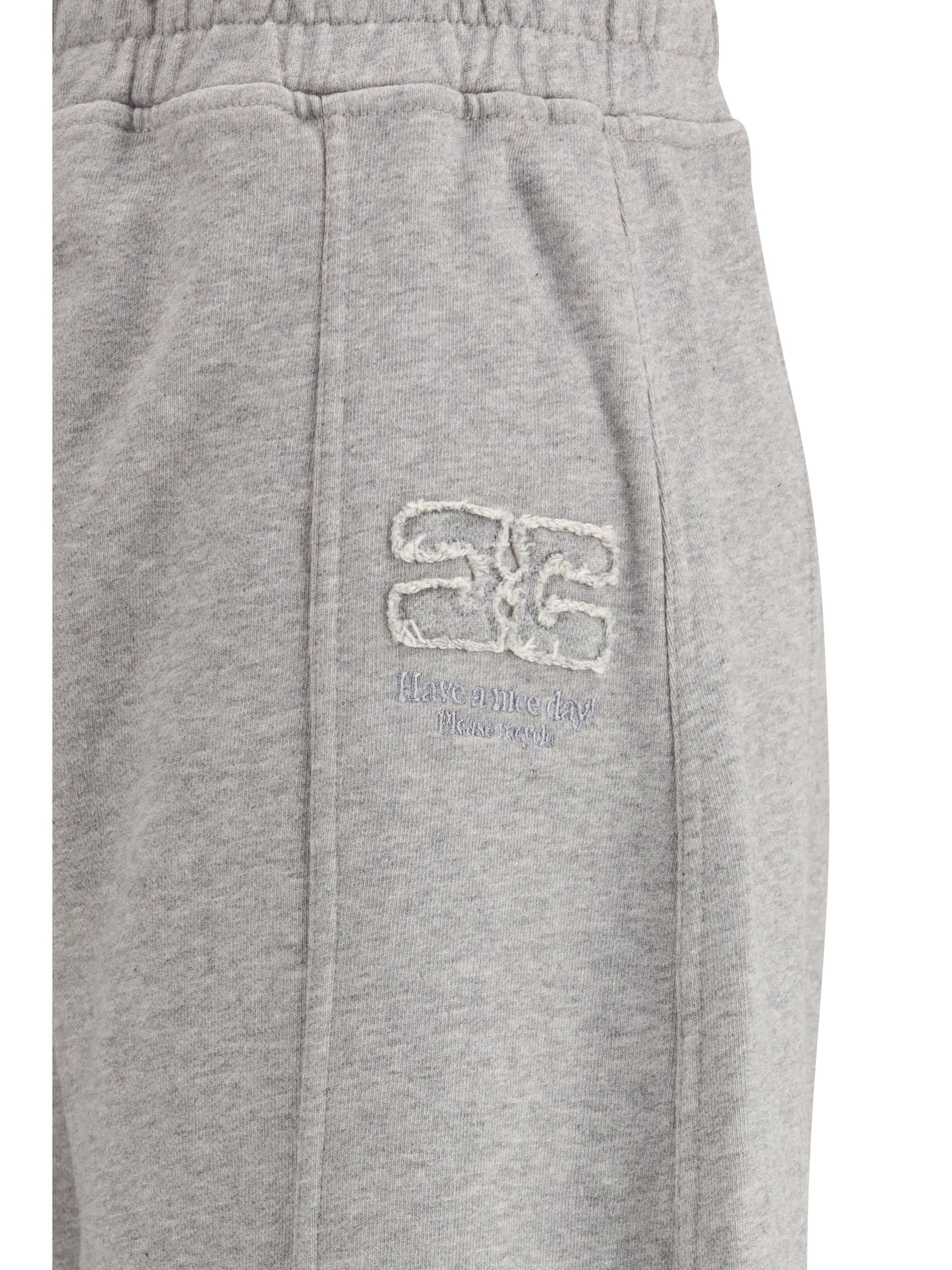 GANNI M embroidered pants