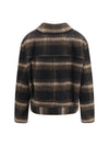 galeane wool-blend short coat