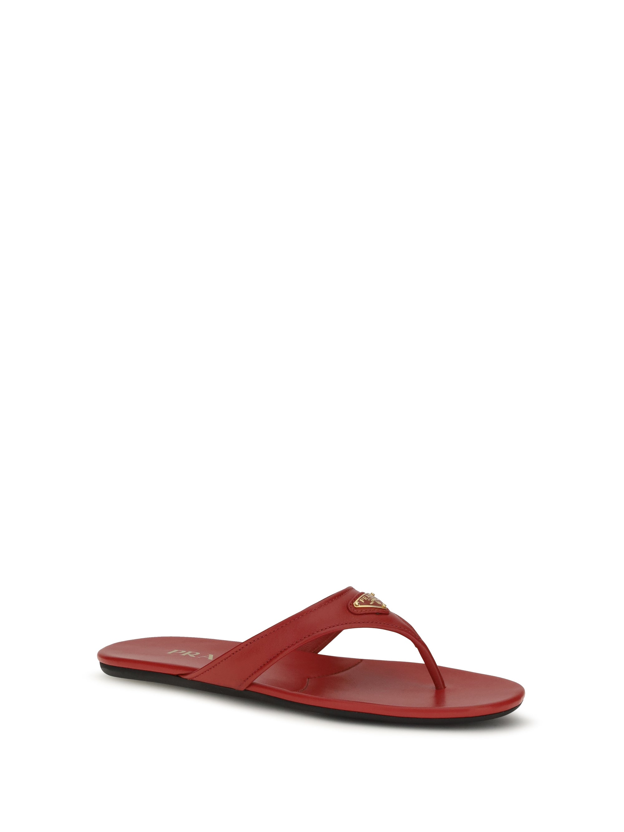 patent leather thong sandals