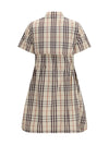 cotton check dress