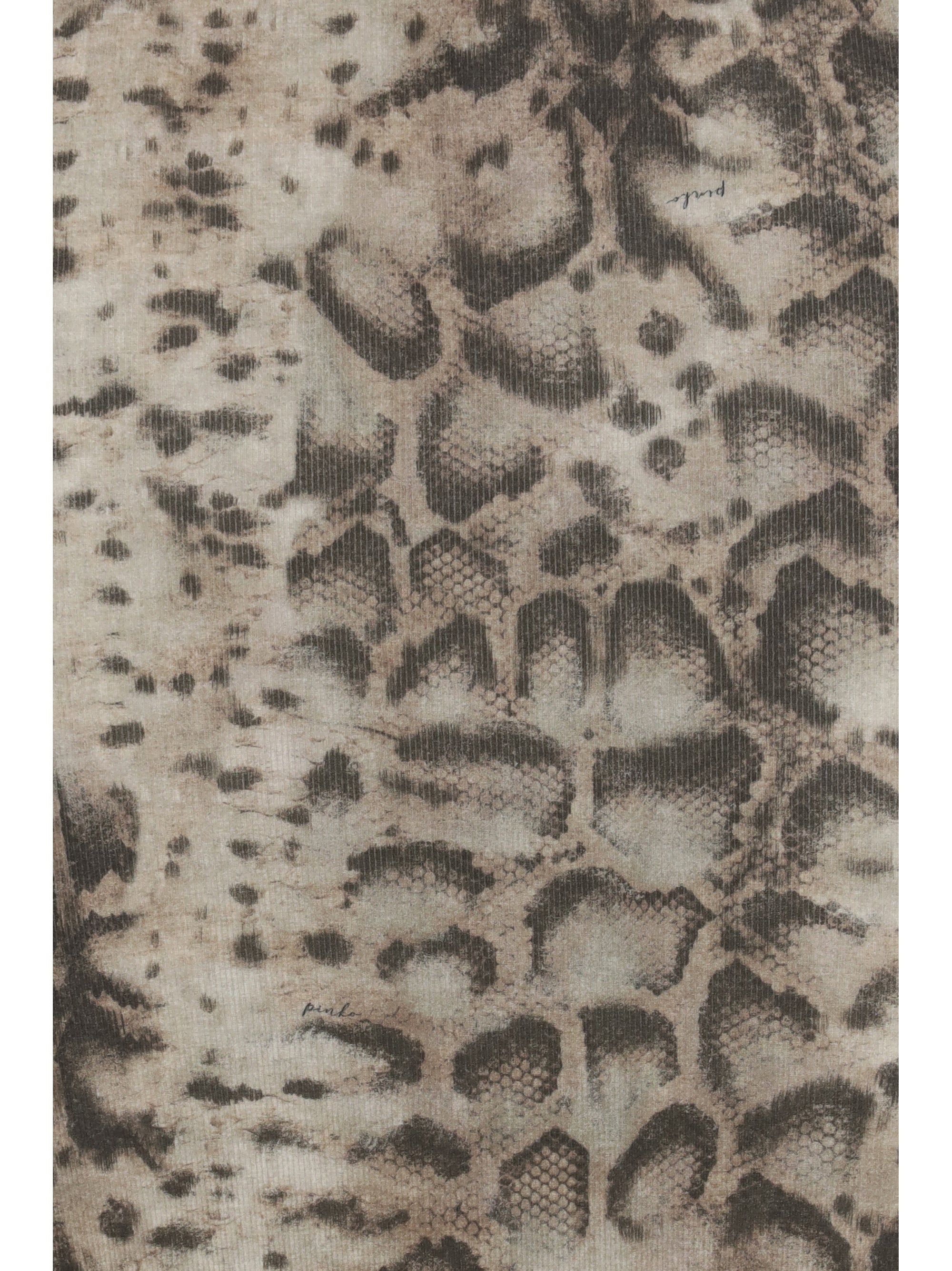 novoli midi animal print dess