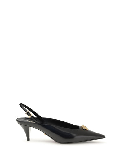 VERSACE 37 la medusa slingback pumps
