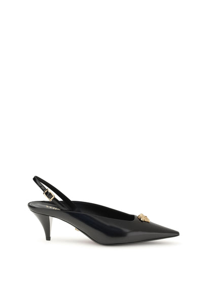VERSACE 36 la medusa slingback pumps