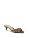 slider sandals with buckle