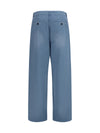 garment-dyed wide-leg pants