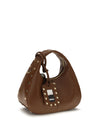 mini studded hobo handbag