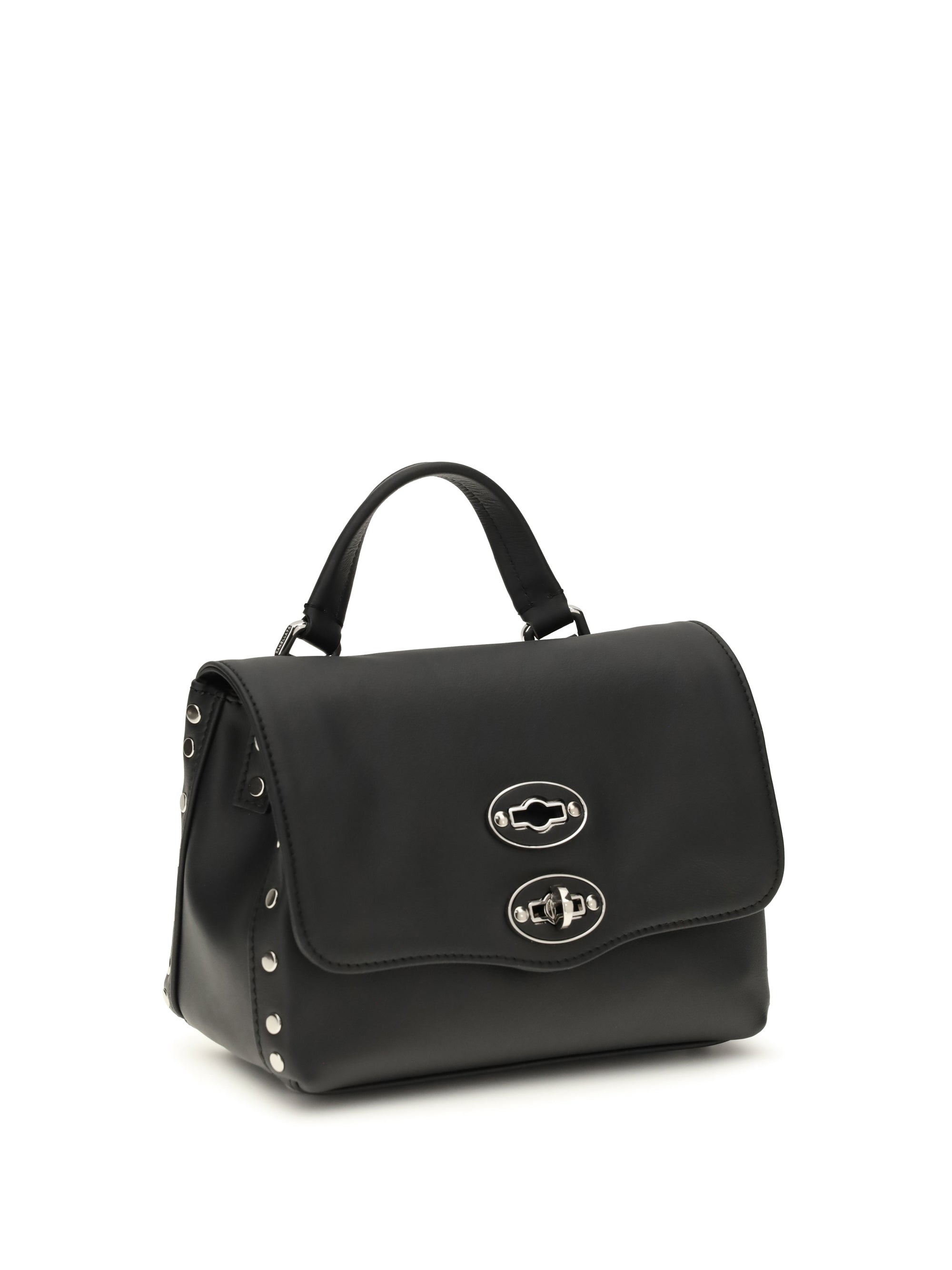 saeta baby leather postina handbag