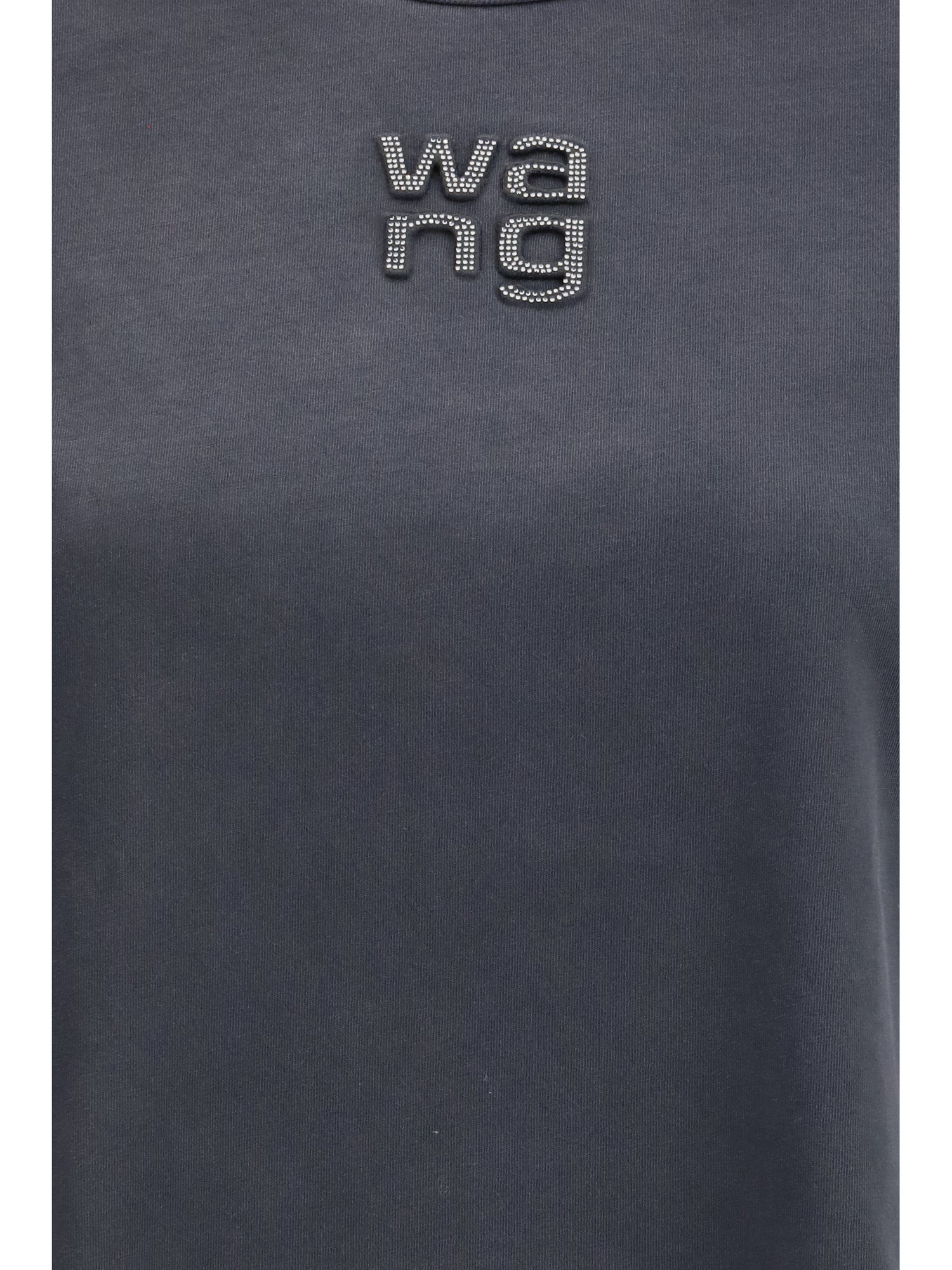 ALEXANDER WANG L shrunken-effect jersey t-shirt 