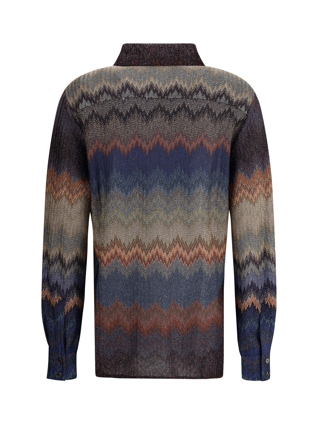 MISSONI 42 viscose snake pattern shirt