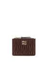 leather wallet with logo