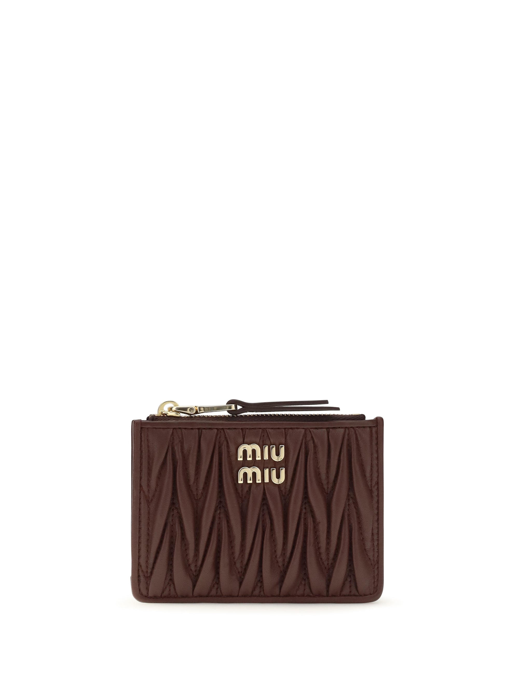 leather wallet with logo