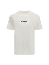JIL SANDER L short-sleeved t-shirt with printed logo