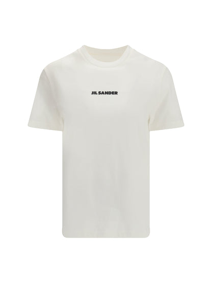 JIL SANDER L short-sleeved t-shirt with printed logo