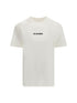 JIL SANDER L short-sleeved t-shirt with printed logo