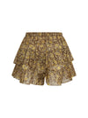 printed cotton shorts