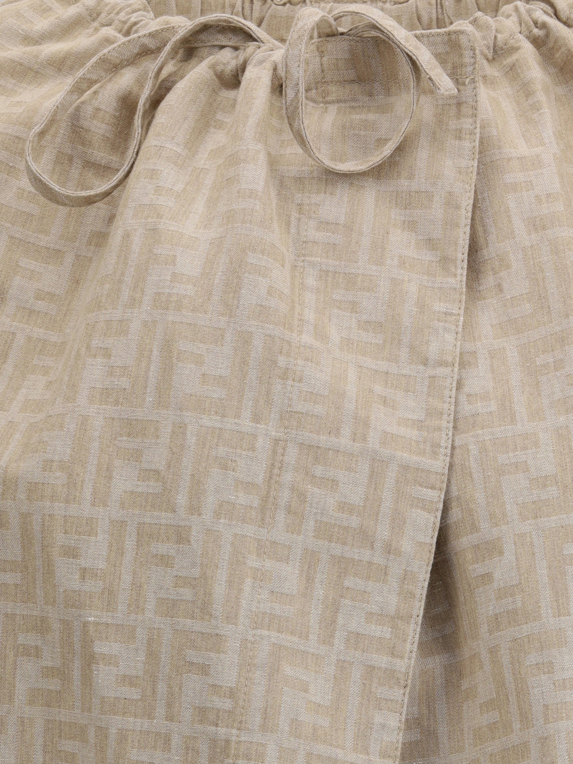 FENDI 38 oversize chambray jacket