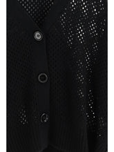 ALLUDE M v-neck buttoned cardigan