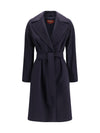 wool coat with peak lapels