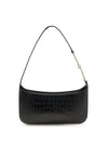 small crocodile-print shoulder bag