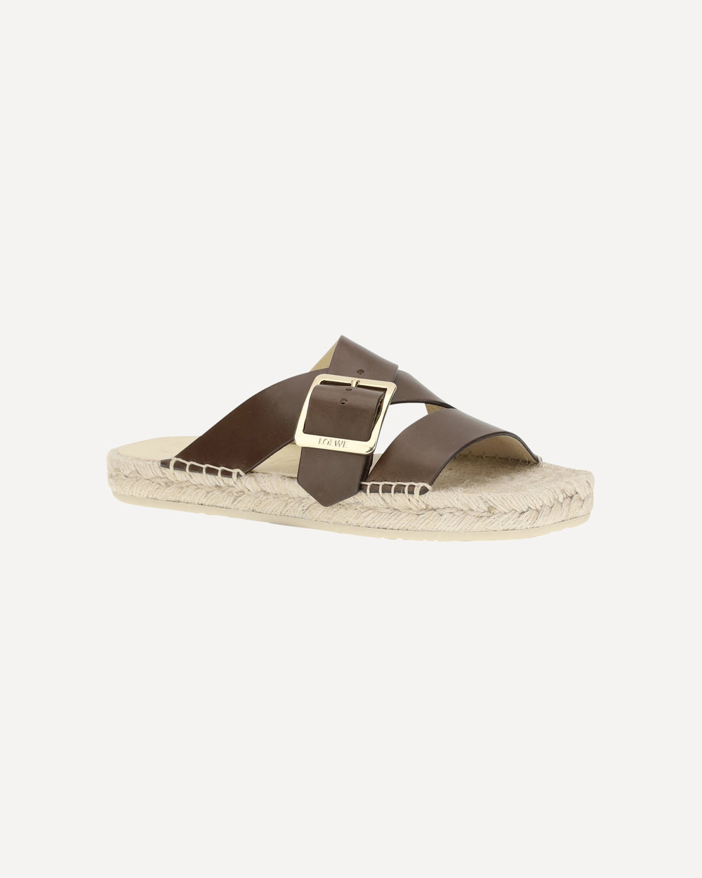 leather petal espadrilles