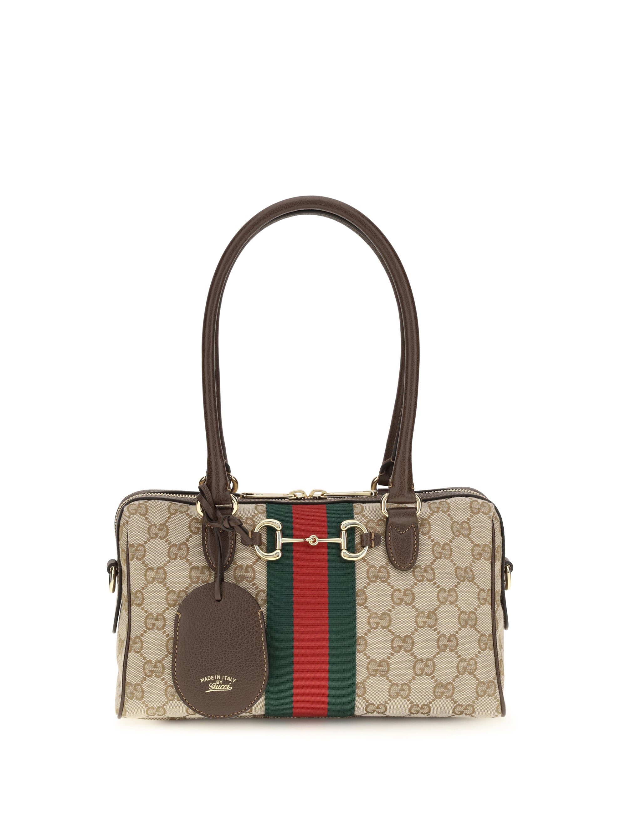 horsebit shoulder bag