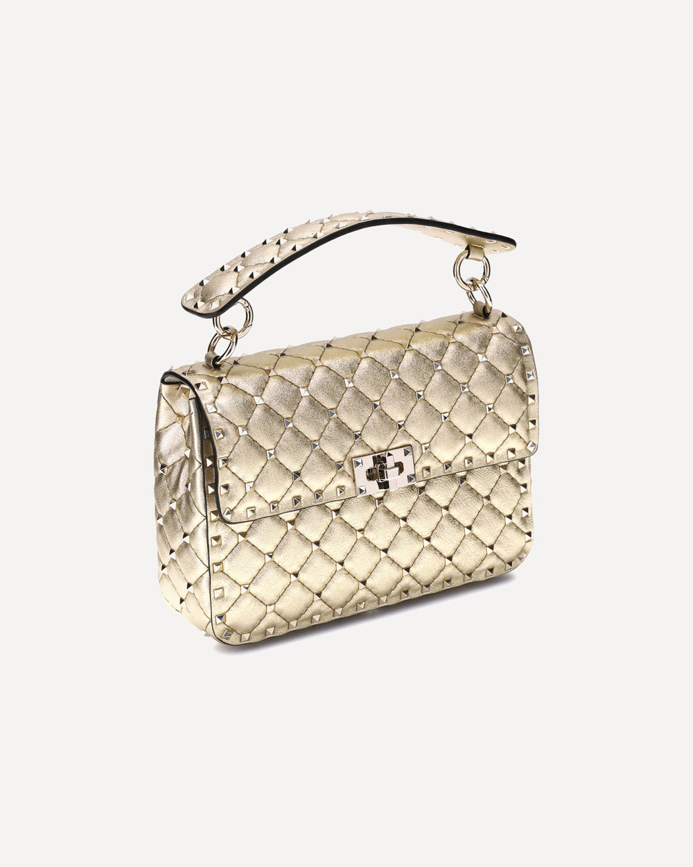 medium rockstud spike shoulder bag