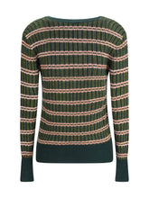 ETRO 42 striped wool sweater